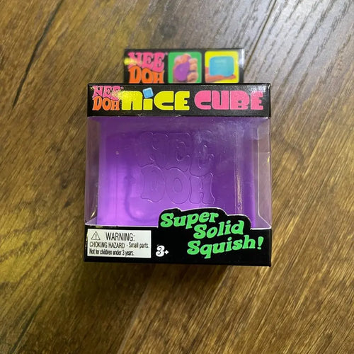 NeeDoh Dr Pepper Nice Cube 2026 Limited Edition – Super Soft Squishy Fidget Toy, Stress Relief Sensory Cube - Color: 4